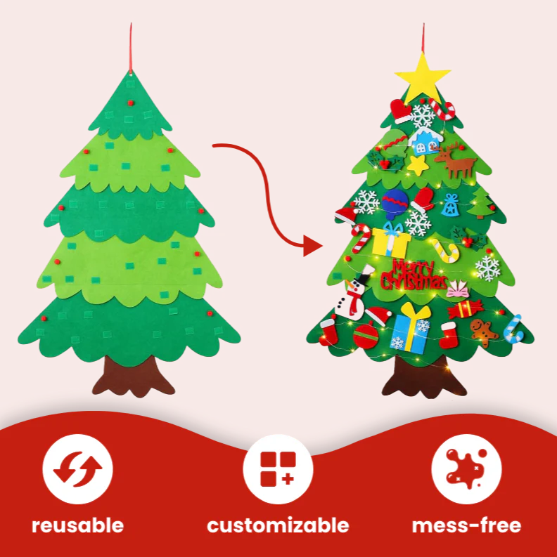 Christmas Felt Tree